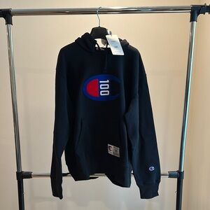 Champion Black Hoodie for Men